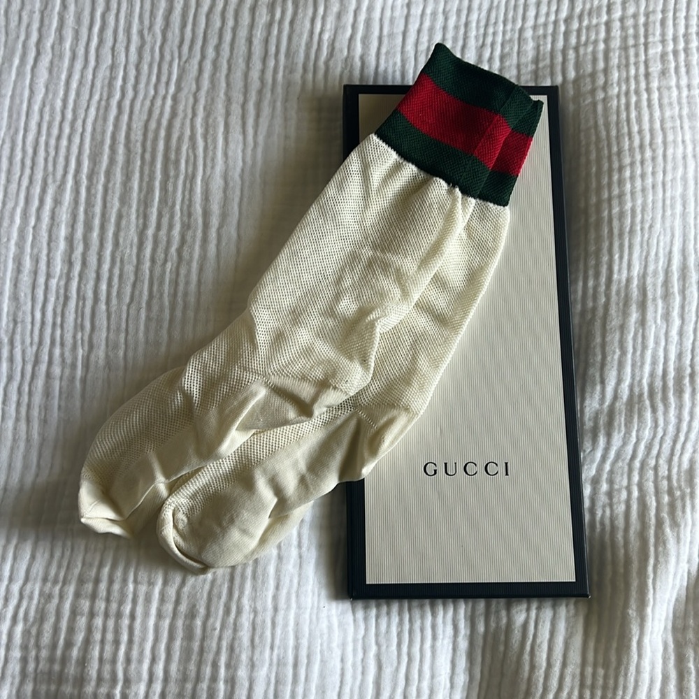 Gucci Mesh High Socks